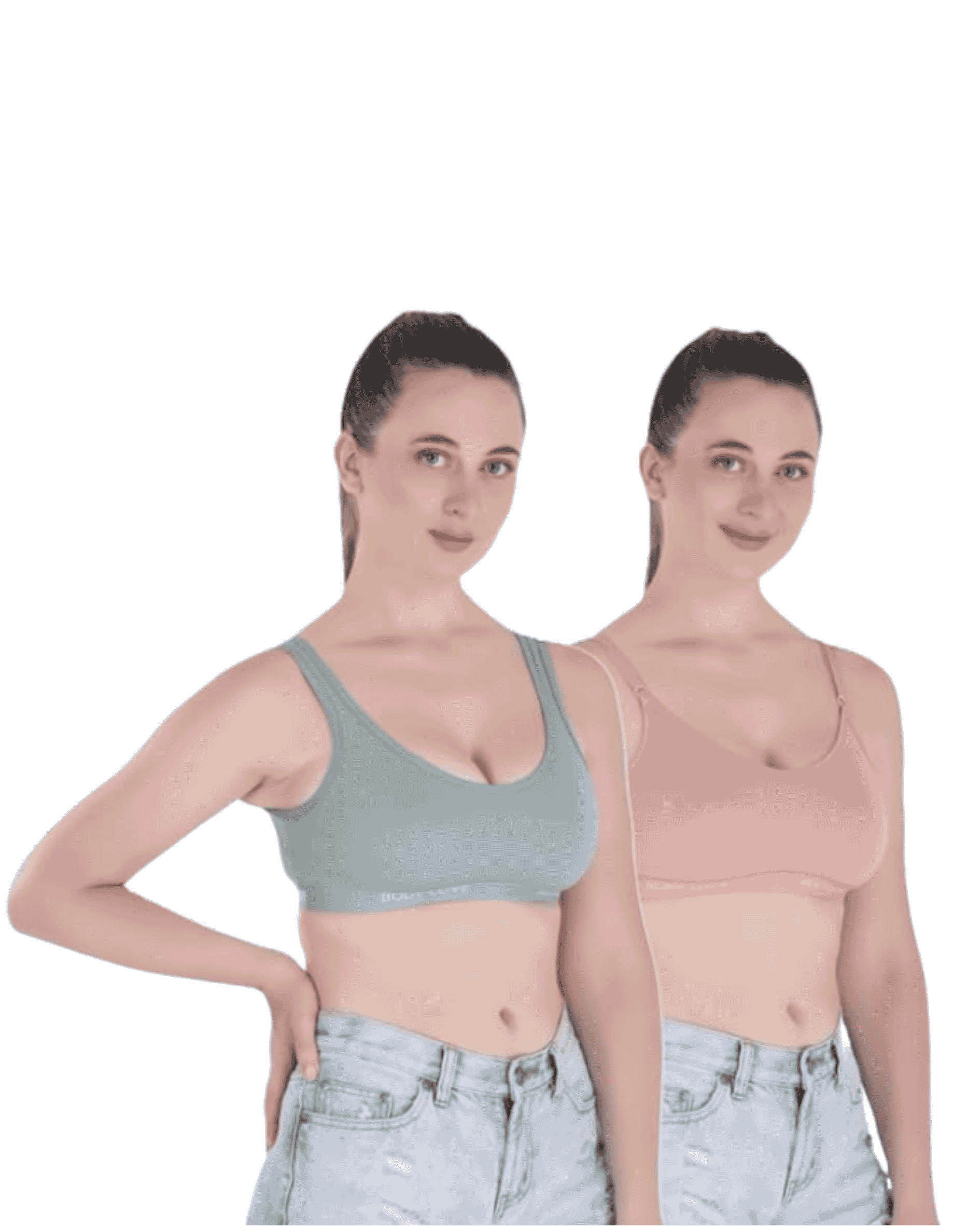 Sports Bra for Women Pack of 2 – Gym & Fitness Comfort